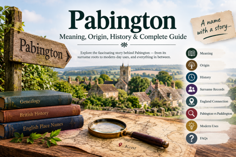 Pabington: Meaning, Origin, History & Complete Guide