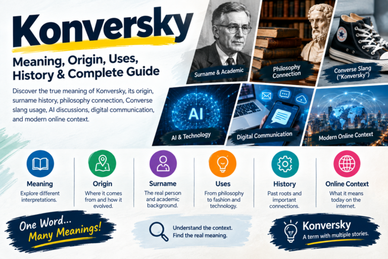 Konversky: Meaning, Origin, Uses, History & Complete Guide